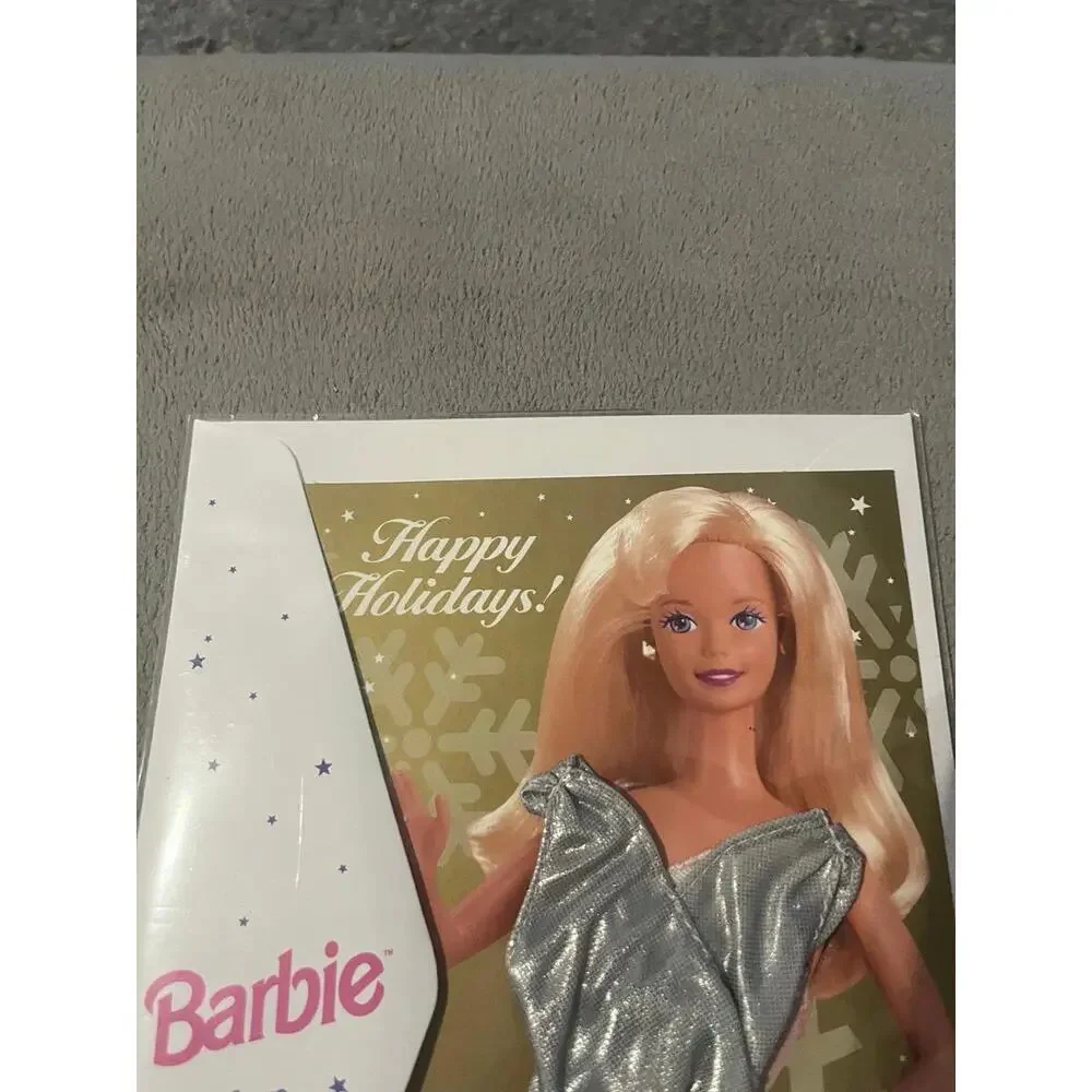 Barbie Happy Holidays fashion card‎